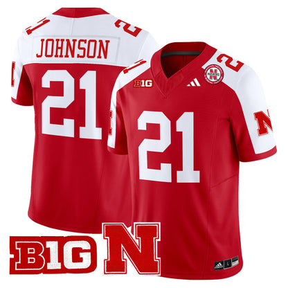 Men's Nebraska Cornhuskers 2025 Vapor Limited Jersey - All Stitched