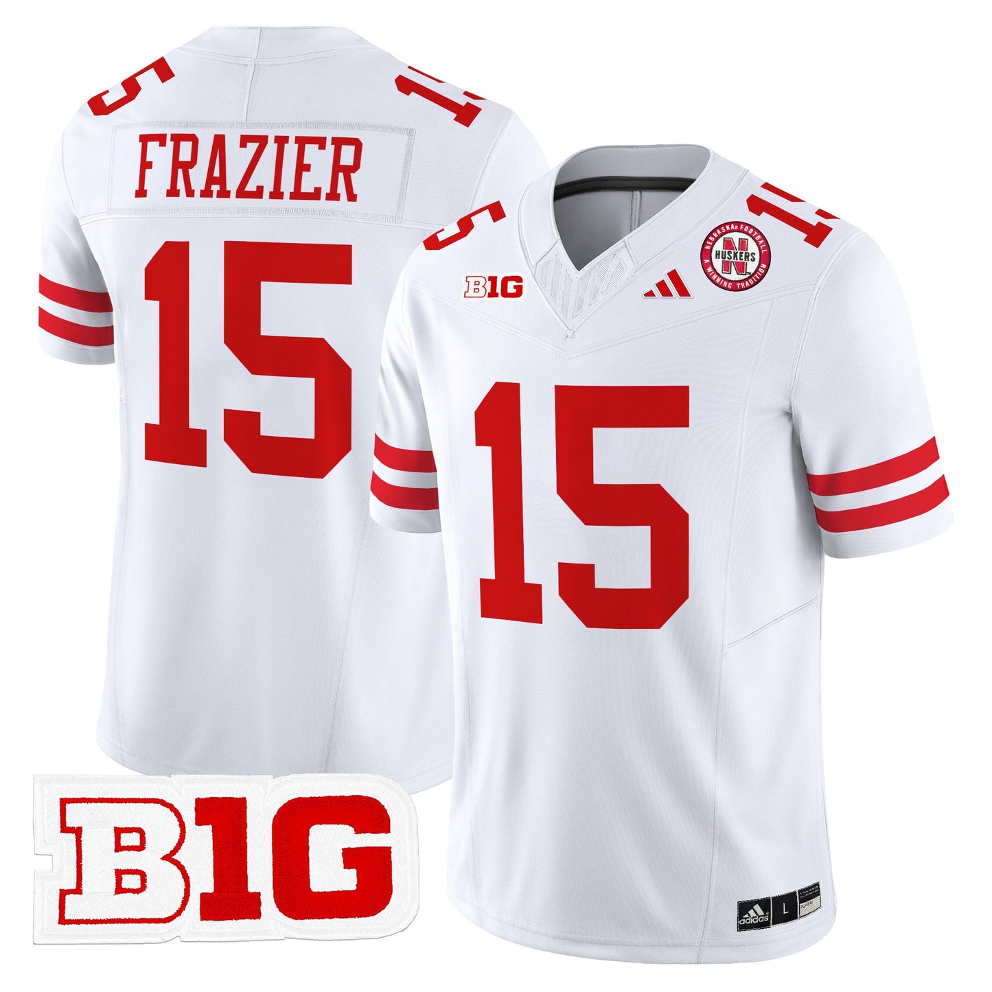 Men's Nebraska Cornhuskers 2025 Vapor Limited Jersey - All Stitched