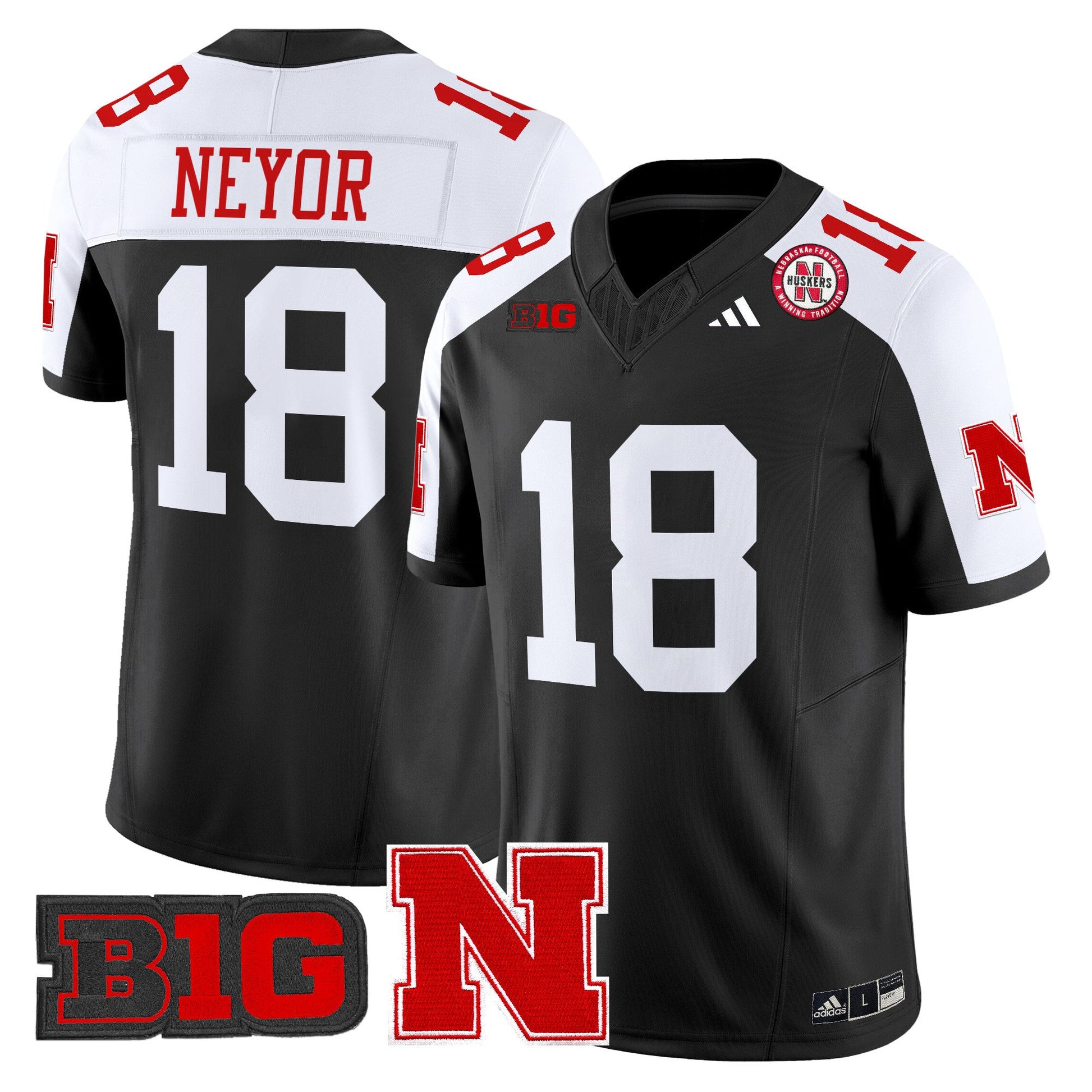 Men's Nebraska Cornhuskers 2025 Vapor Limited Jersey - All Stitched