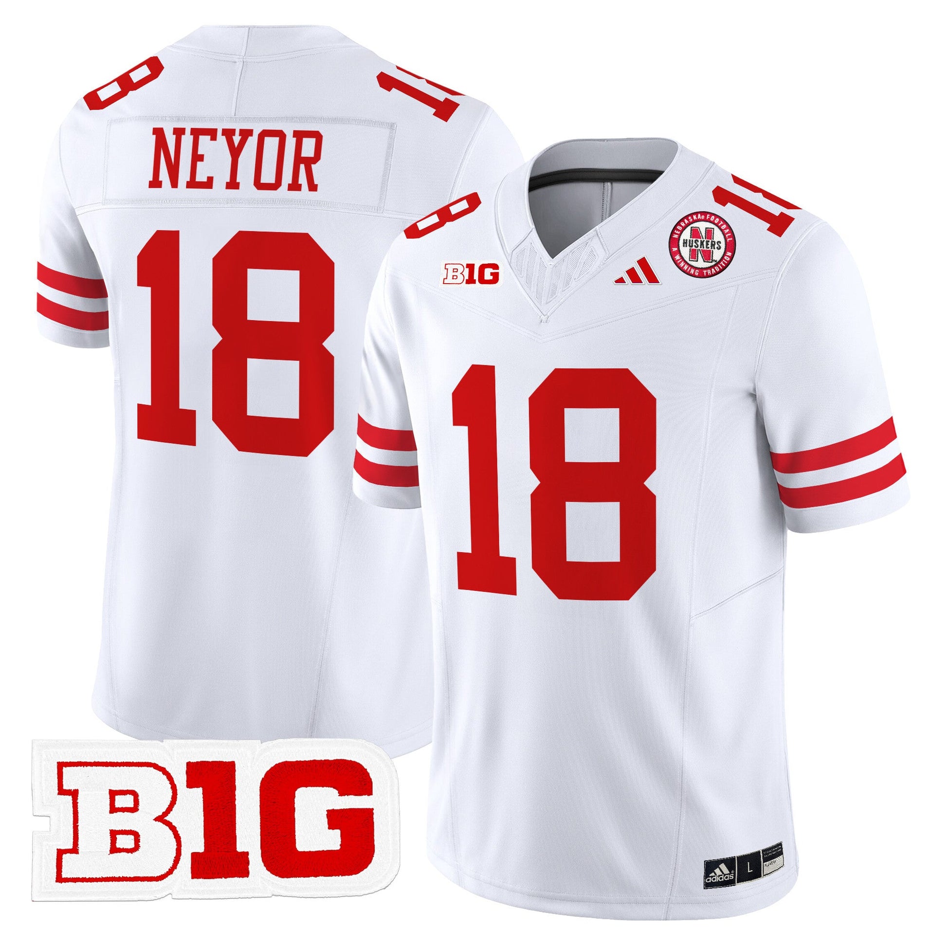 Men's Nebraska Cornhuskers 2025 Vapor Limited Jersey - All Stitched