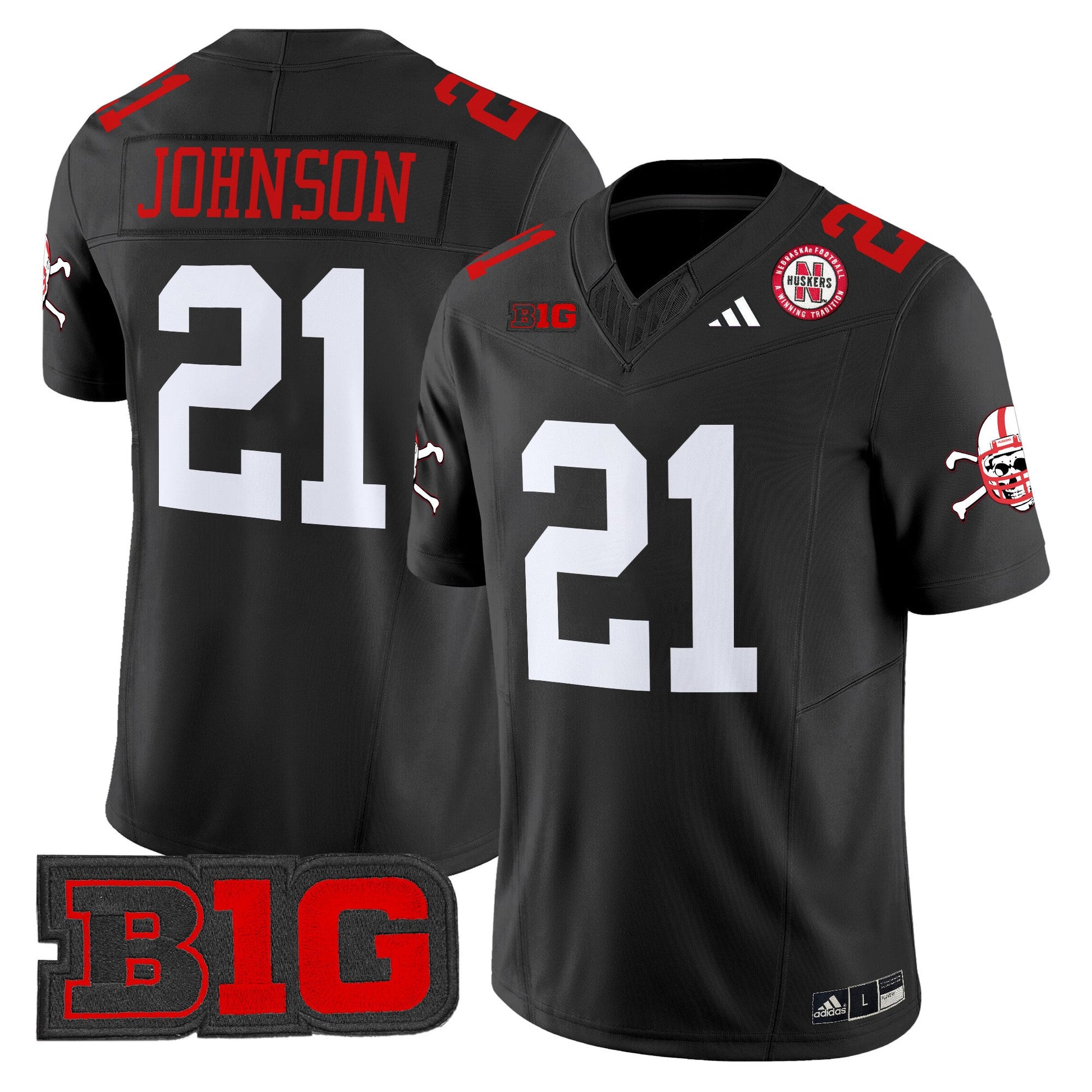 Men's Nebraska Cornhuskers 2025 Vapor Limited Jersey - All Stitched