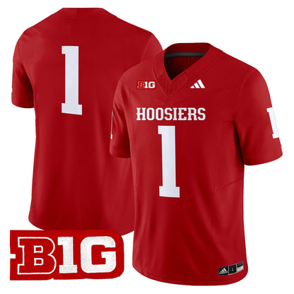 Men's Indiana Hoosiers 2025 Vapor Limited Jersey - All Stitched