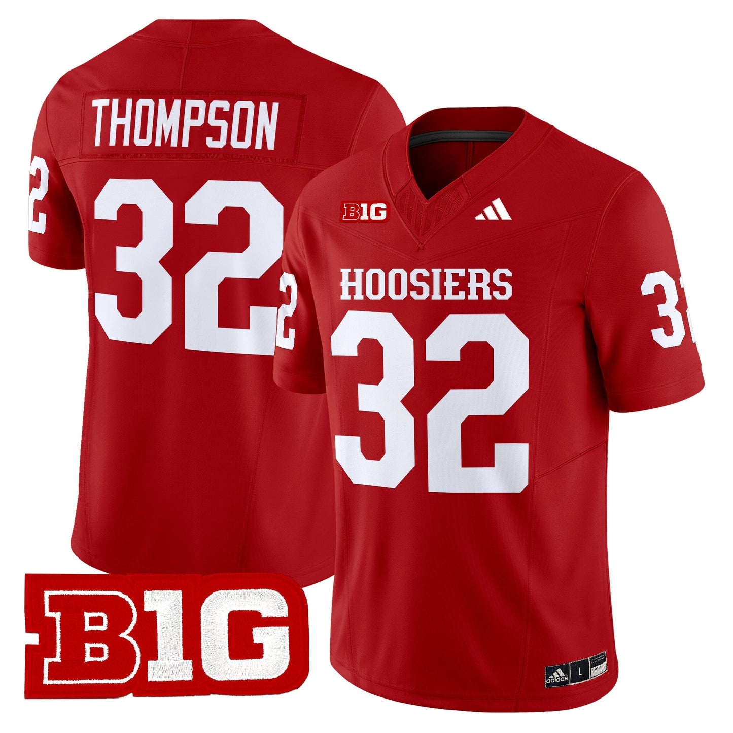 Men's Indiana Hoosiers 2025 Vapor Limited Jersey - All Stitched