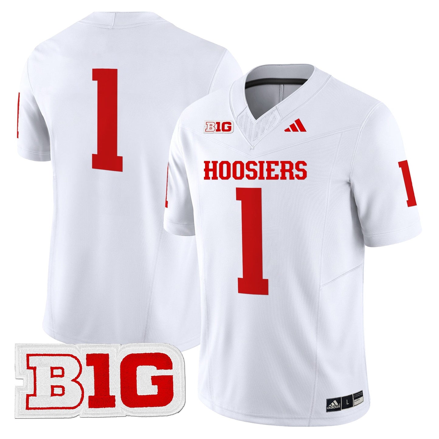 Men's Indiana Hoosiers 2025 Vapor Limited Jersey - All Stitched