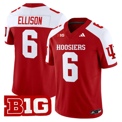 Men's Indiana Hoosiers 2025 Vapor Limited Jersey - All Stitched