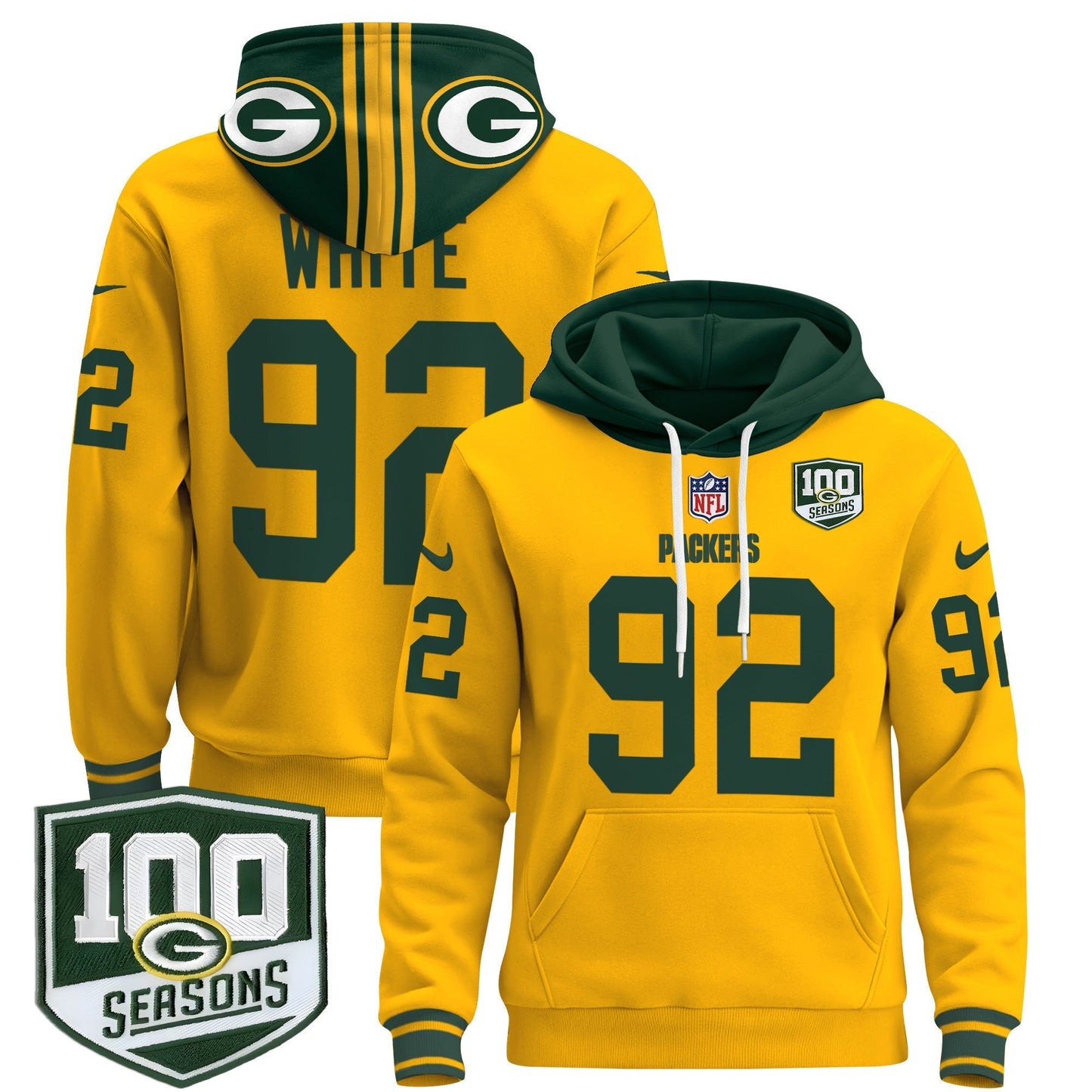 GB Throwback 2024 Pullover Hoodie - All Stitched