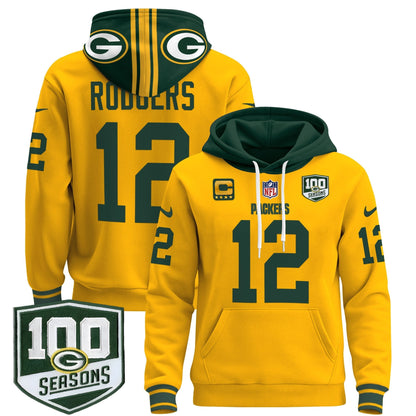 GB Throwback 2024 Pullover Hoodie - All Stitched