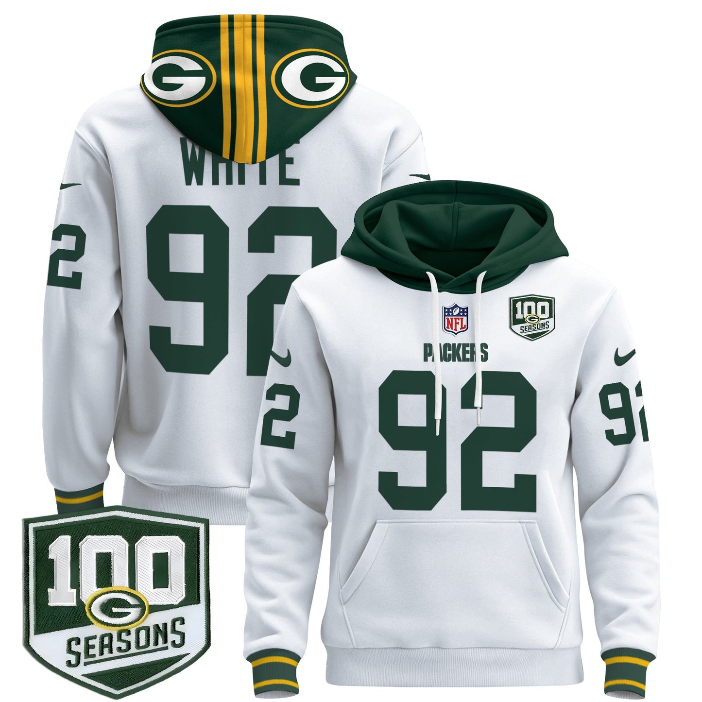 GB Throwback 2024 Pullover Hoodie - All Stitched