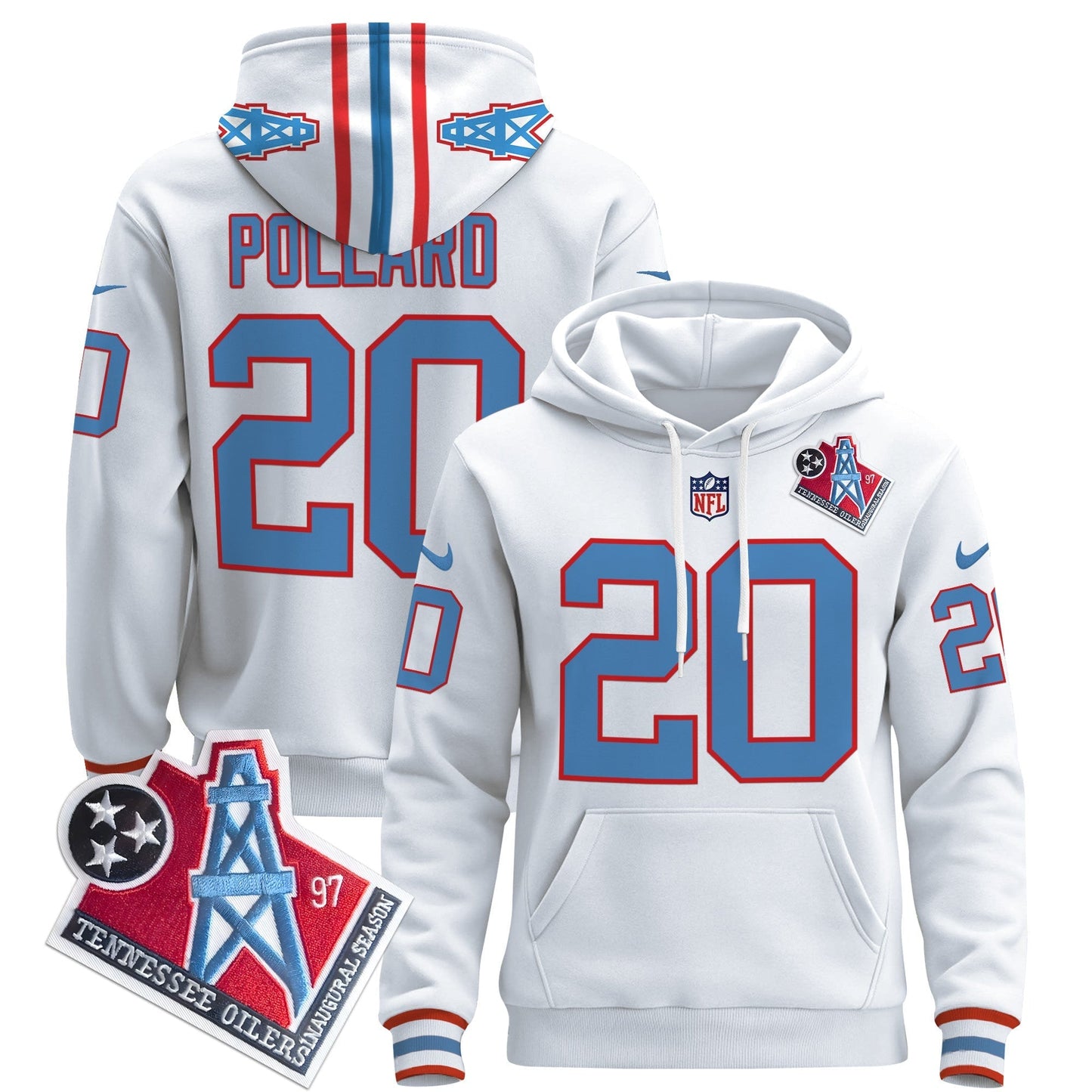 TEN 2024 Pullover Hoodie - All Stitched