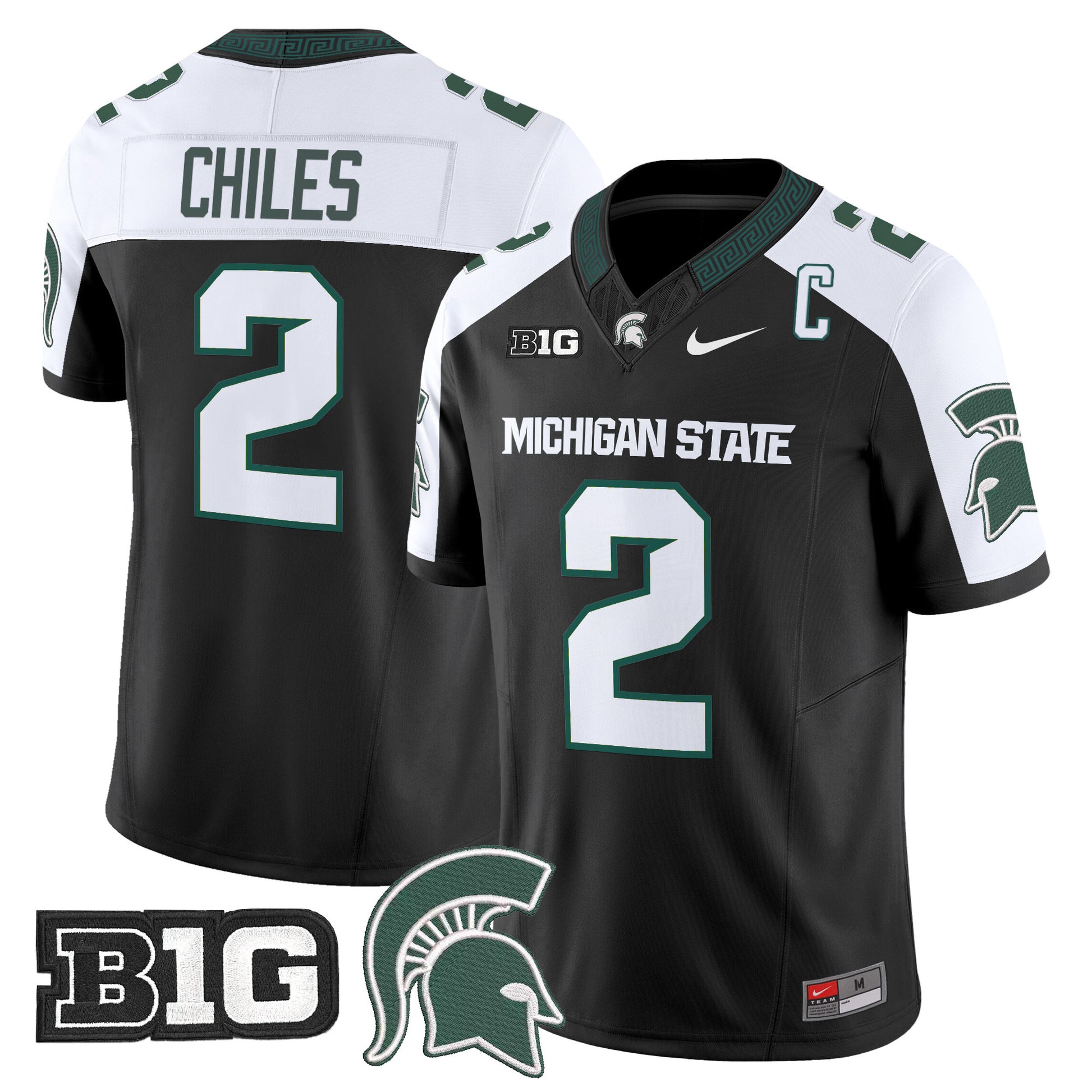 Men's Michigan State Spartans 2025 Vapor Limited Jersey - All Stitched