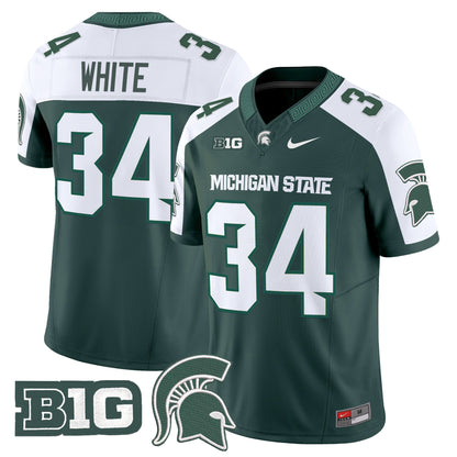 Men's Michigan State Spartans 2025 Vapor Limited Jersey - All Stitched