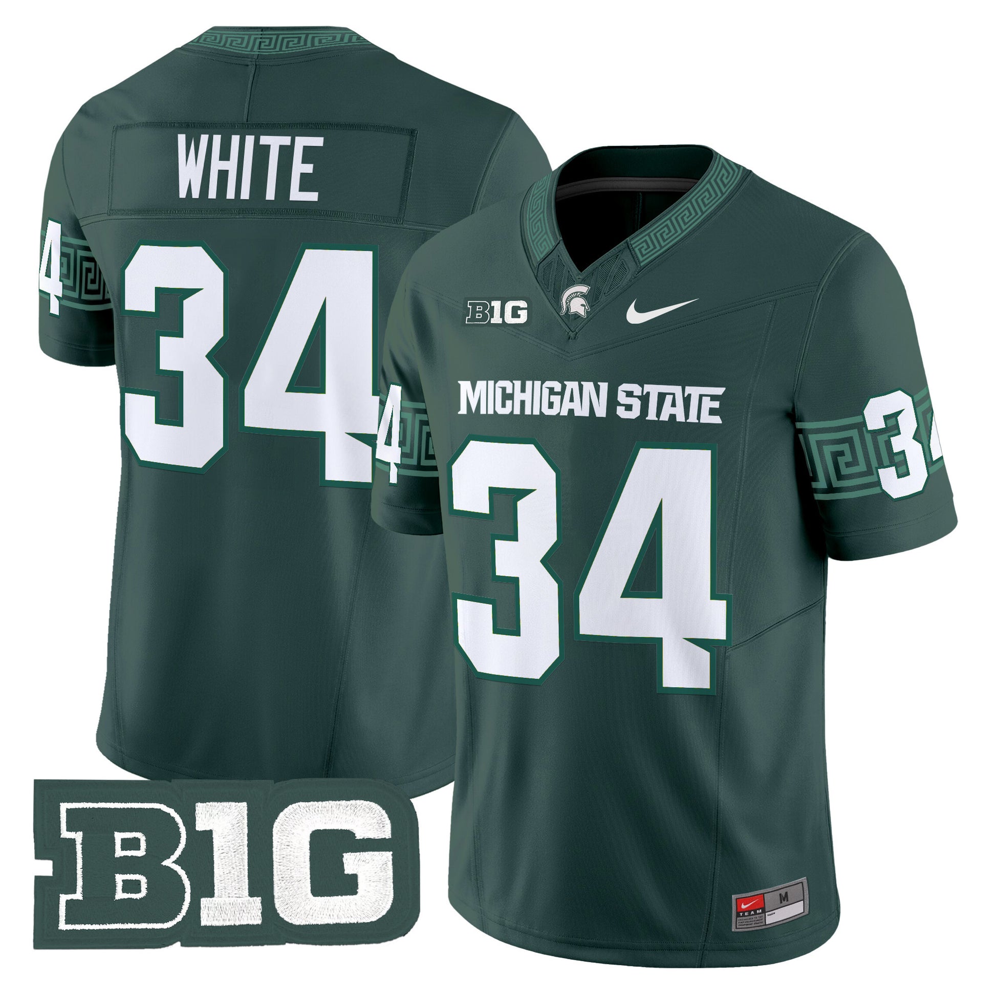Men's Michigan State Spartans 2025 Vapor Limited Jersey - All Stitched