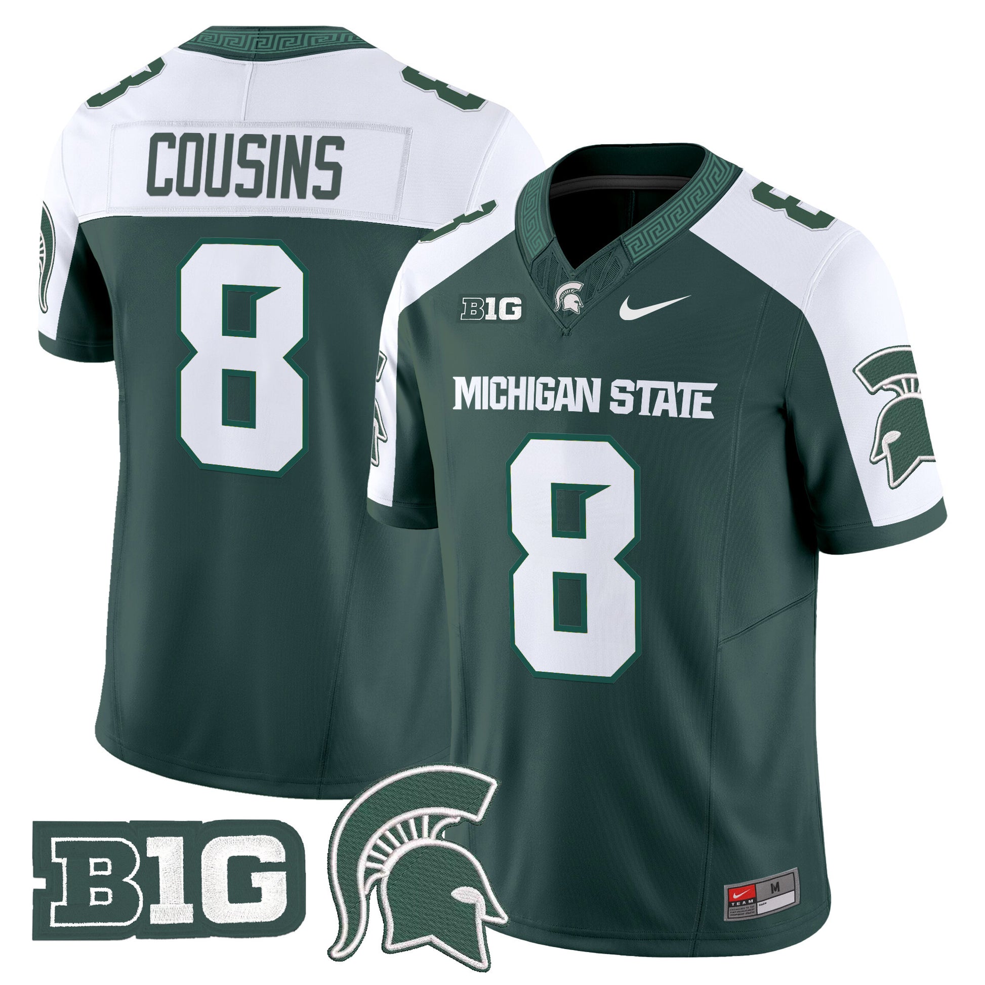 Men's Michigan State Spartans 2025 Vapor Limited Jersey - All Stitched