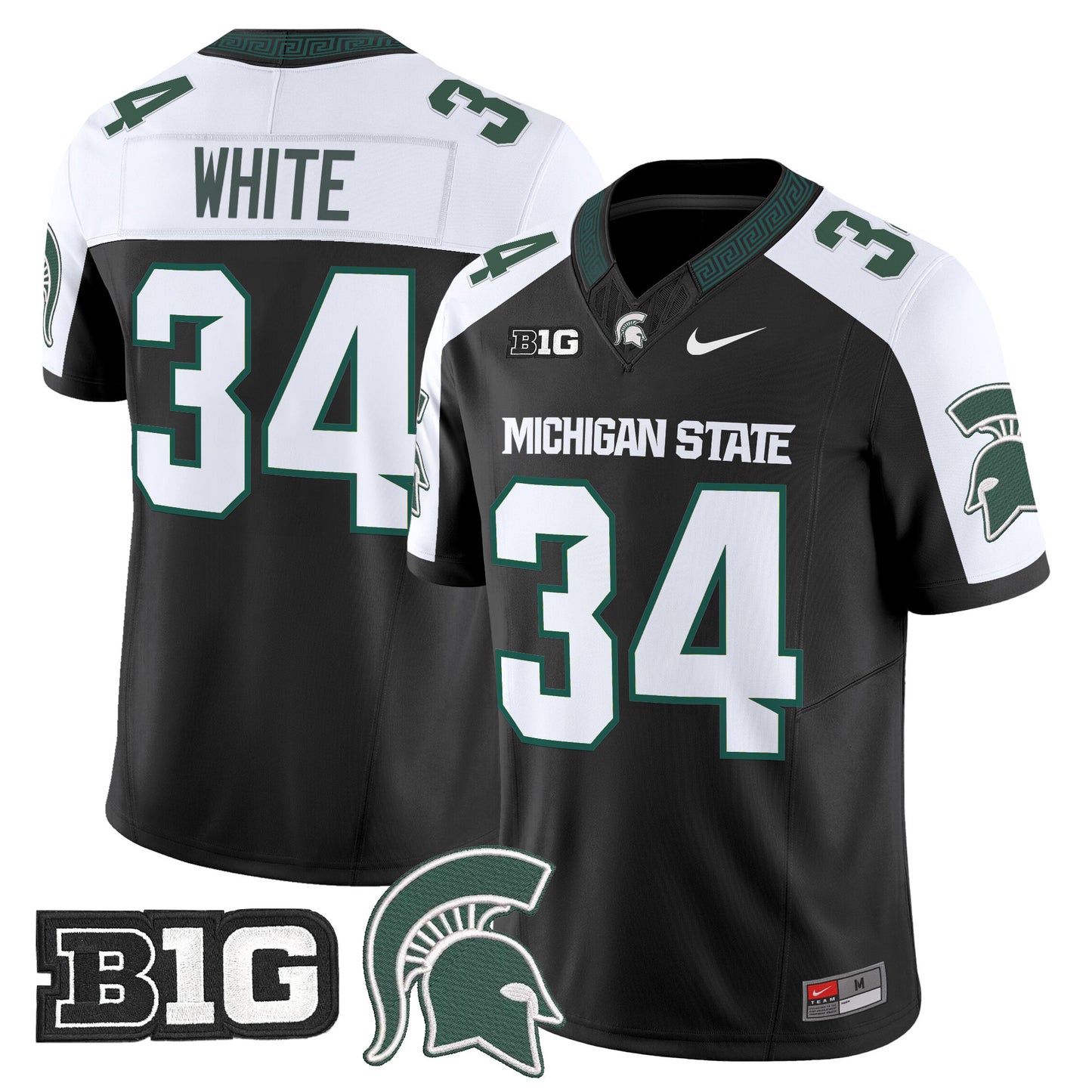 Men's Michigan State Spartans 2025 Vapor Limited Jersey - All Stitched