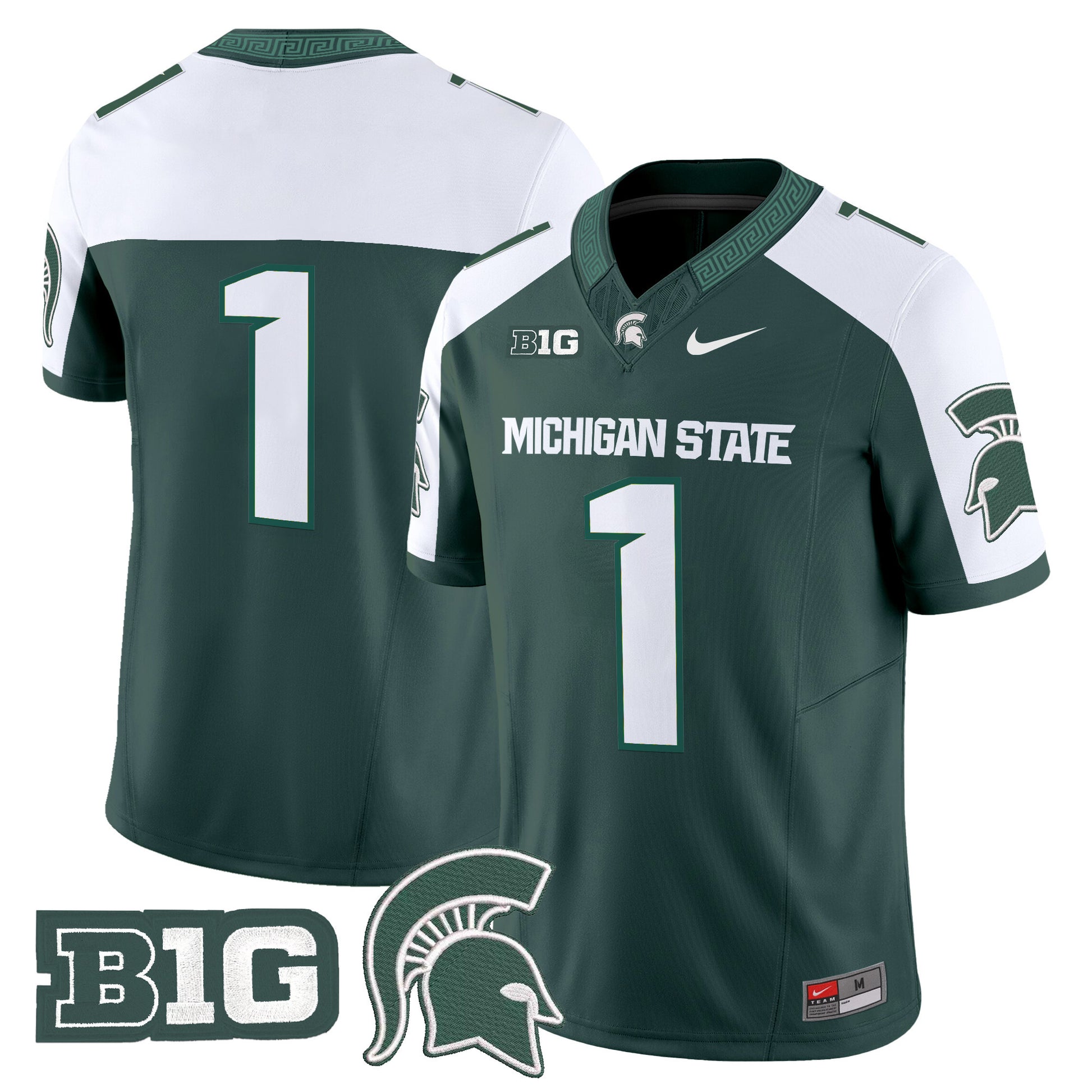 Men's Michigan State Spartans 2025 Vapor Limited Jersey - All Stitched