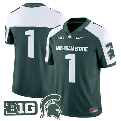 Men's Michigan State Spartans 2025 Vapor Limited Jersey - All Stitched