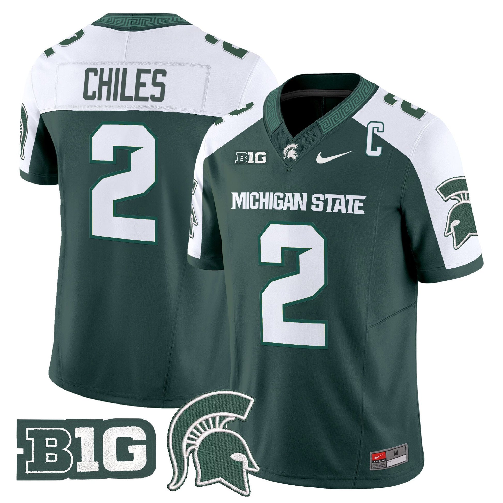 Men's Michigan State Spartans 2025 Vapor Limited Jersey - All Stitched