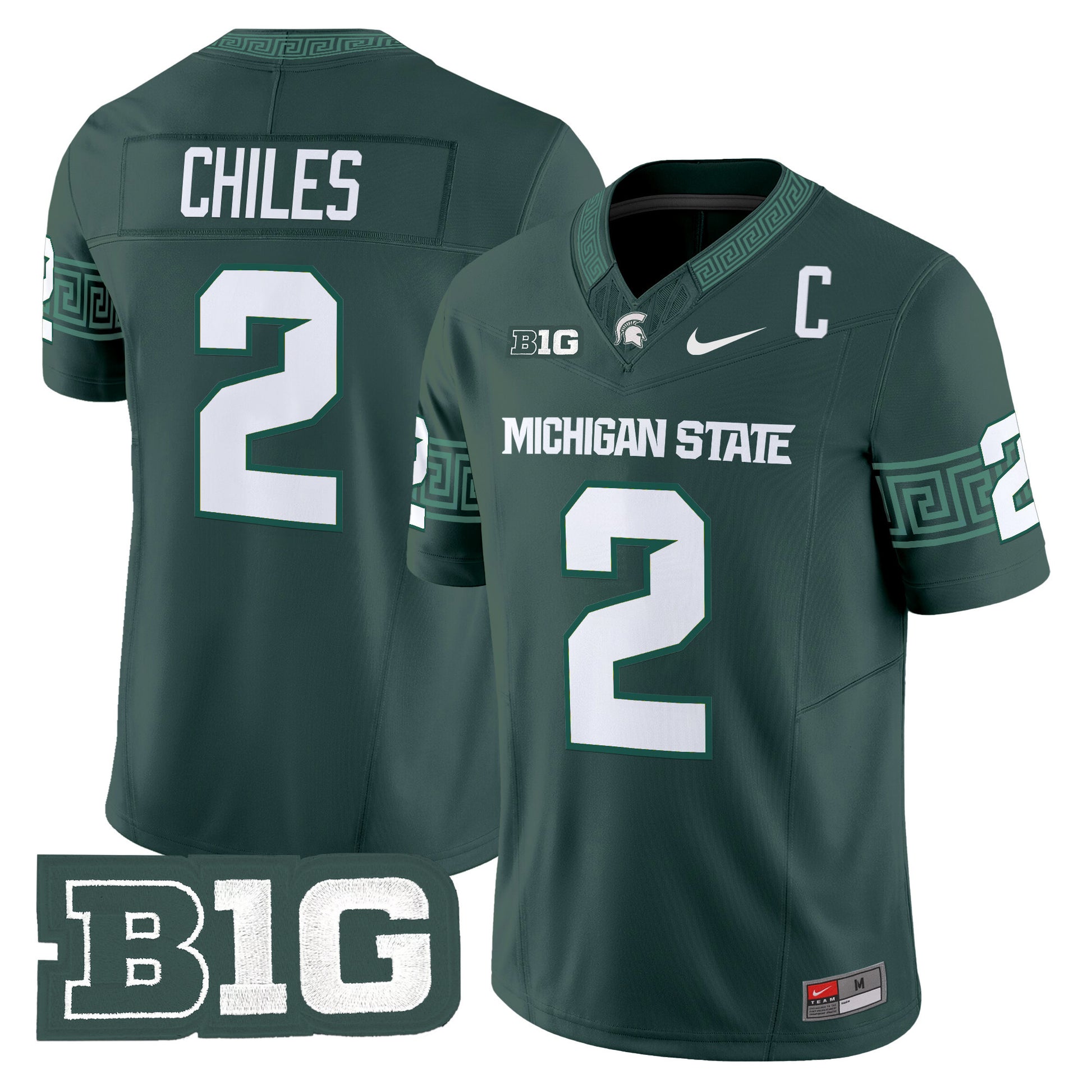 Men's Michigan State Spartans 2025 Vapor Limited Jersey - All Stitched