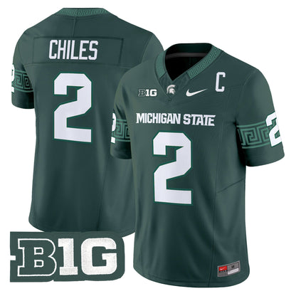 Men's Michigan State Spartans 2025 Vapor Limited Jersey - All Stitched