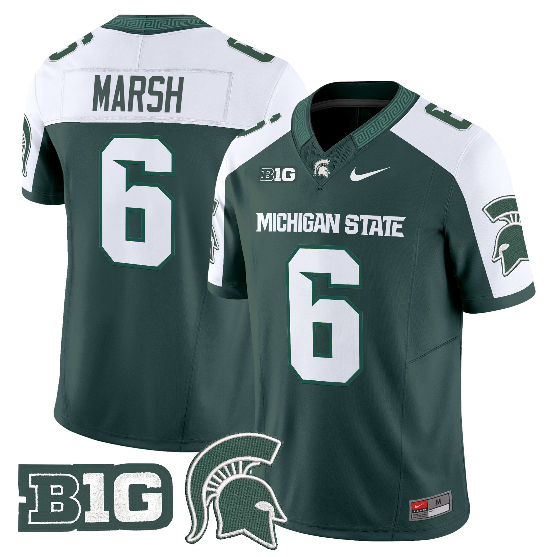 Men's Michigan State Spartans 2025 Vapor Limited Jersey - All Stitched
