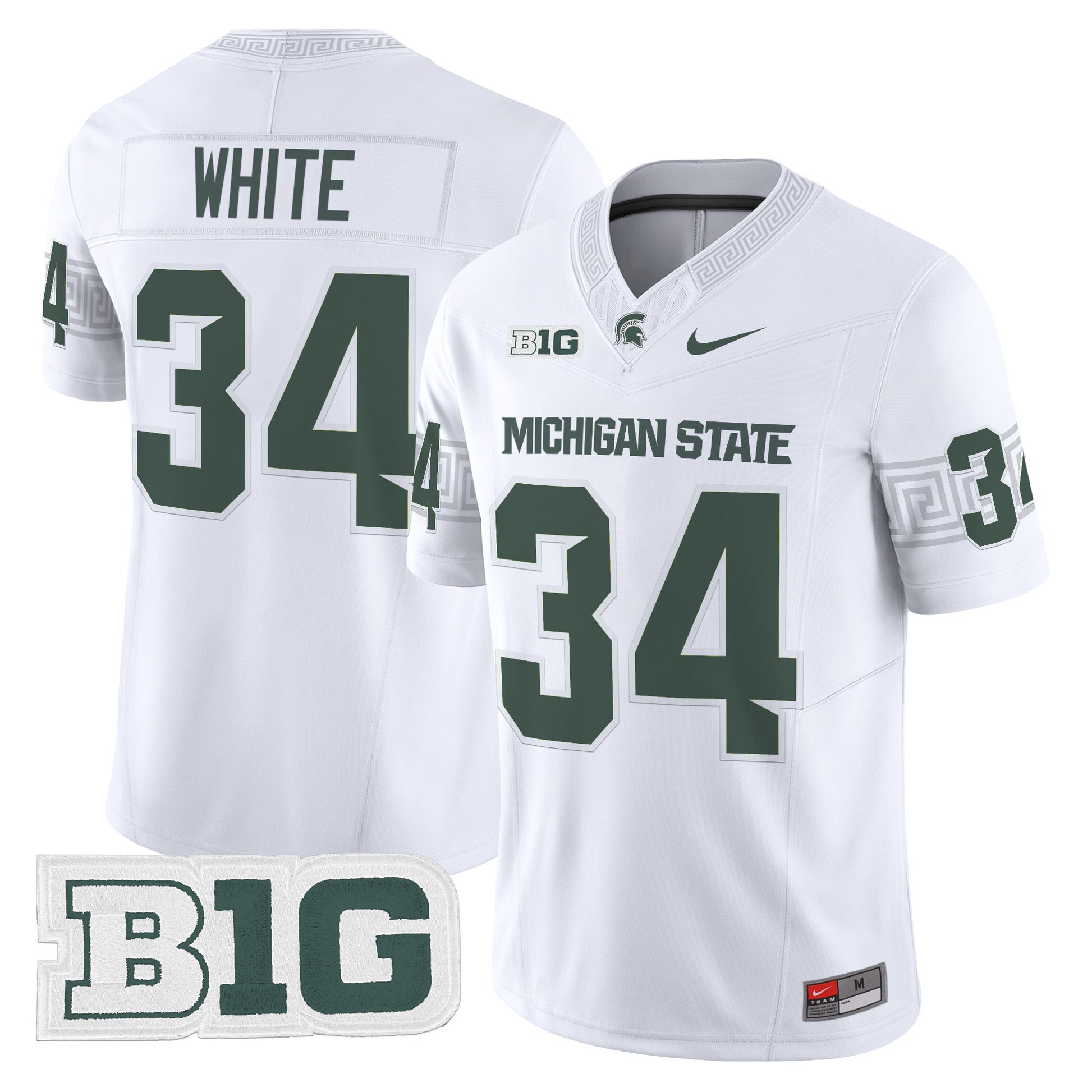 Men's Michigan State Spartans 2025 Vapor Limited Jersey - All Stitched