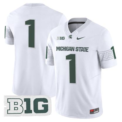 Men's Michigan State Spartans 2025 Vapor Limited Jersey - All Stitched