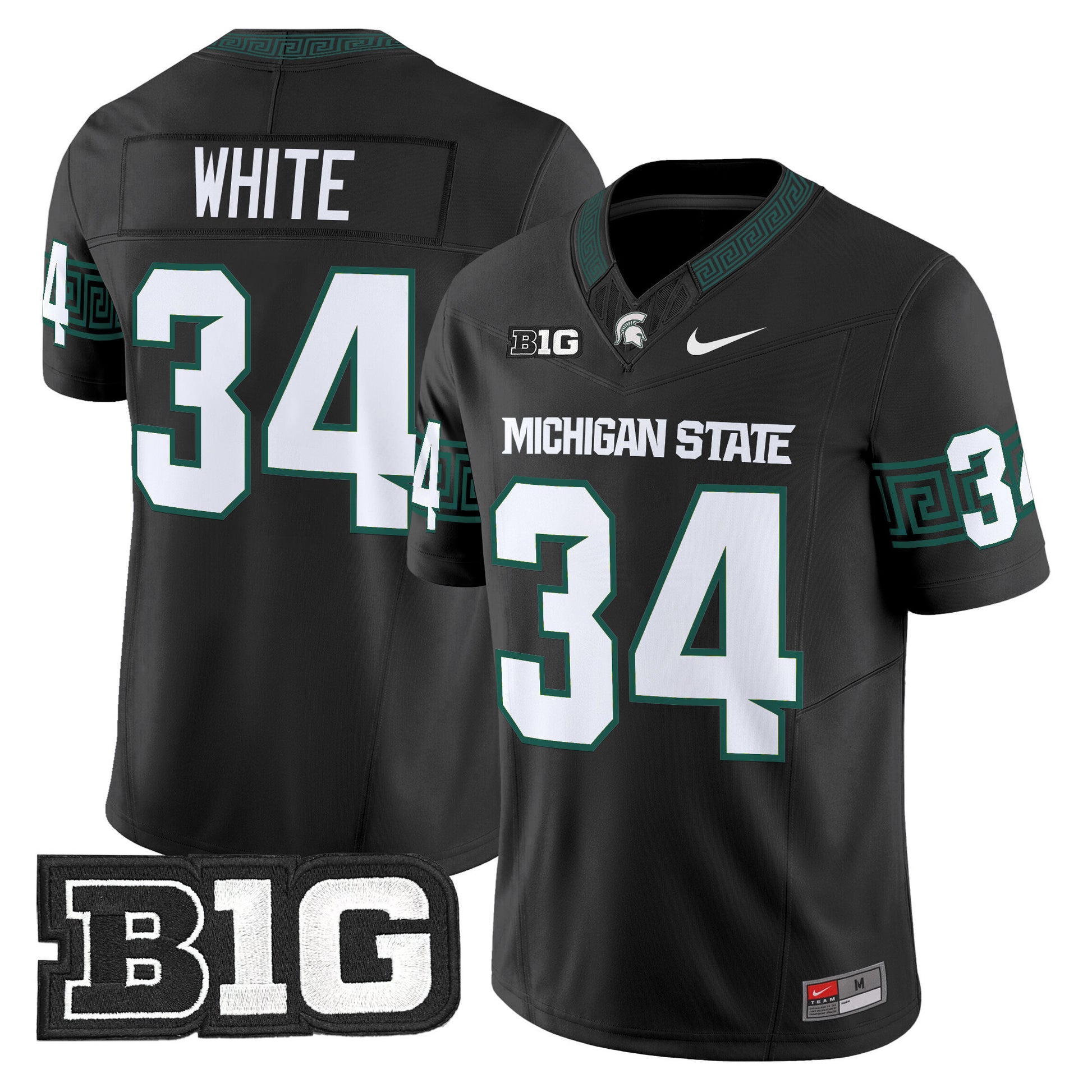 Men's Michigan State Spartans 2025 Vapor Limited Jersey - All Stitched