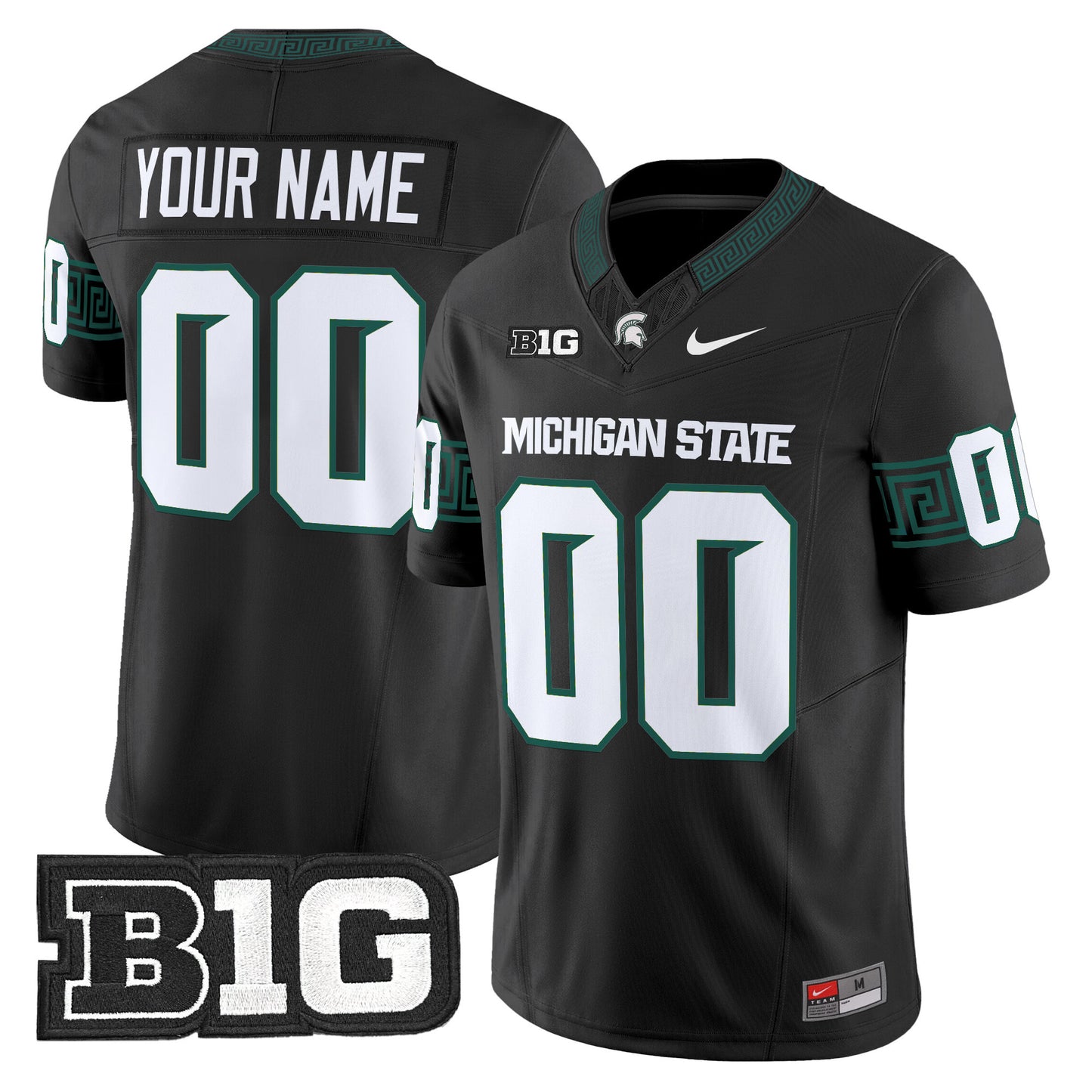 Michigan State Spartans 2025 Vapor Limited Custom Jersey - All Stitched