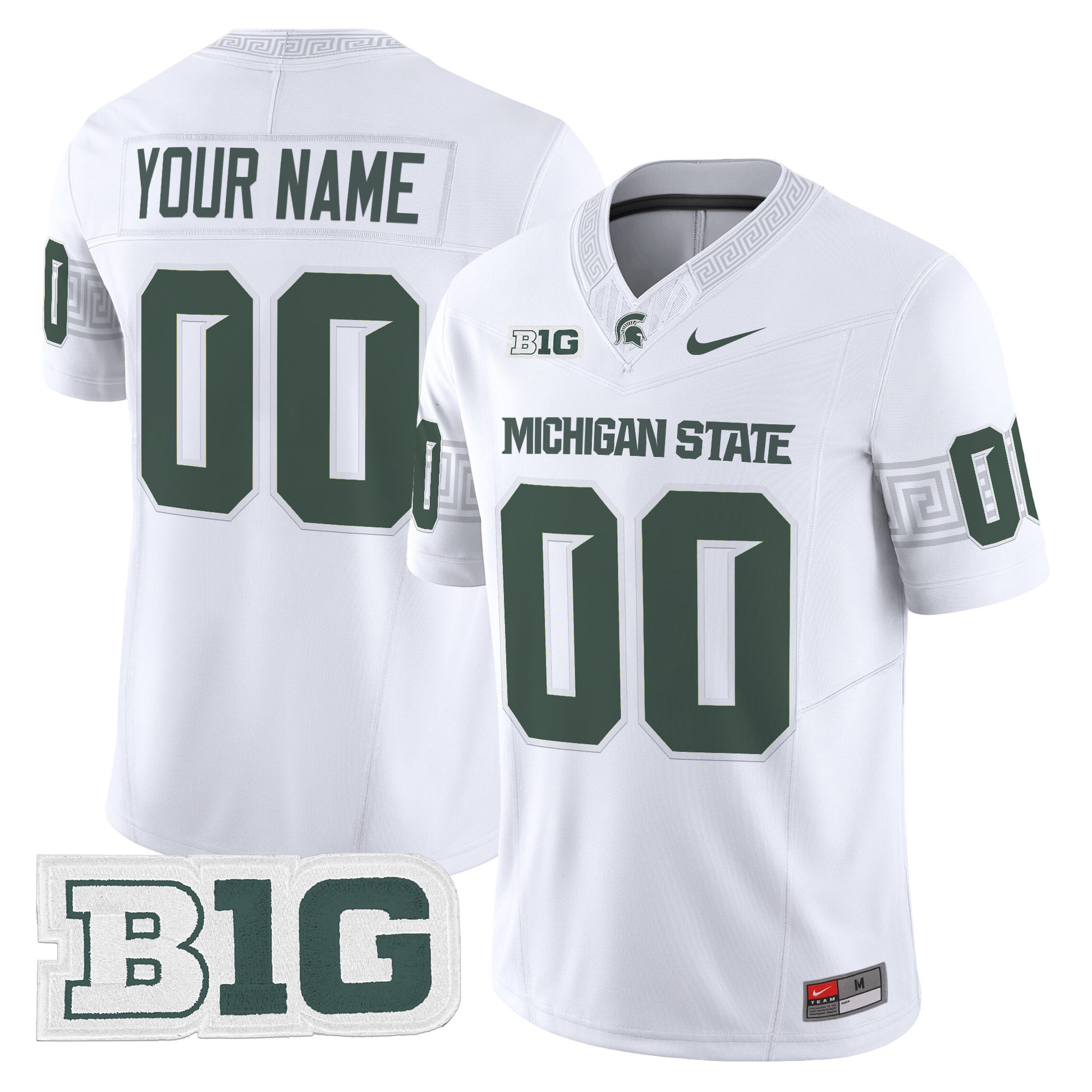Michigan State Spartans 2025 Vapor Limited Custom Jersey - All Stitched