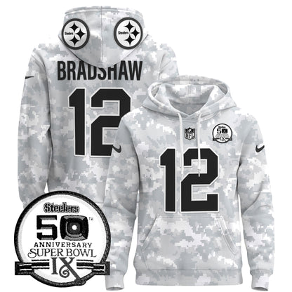 Steelers 2024 Salute to Service Pullover Hoodie - All Stitched