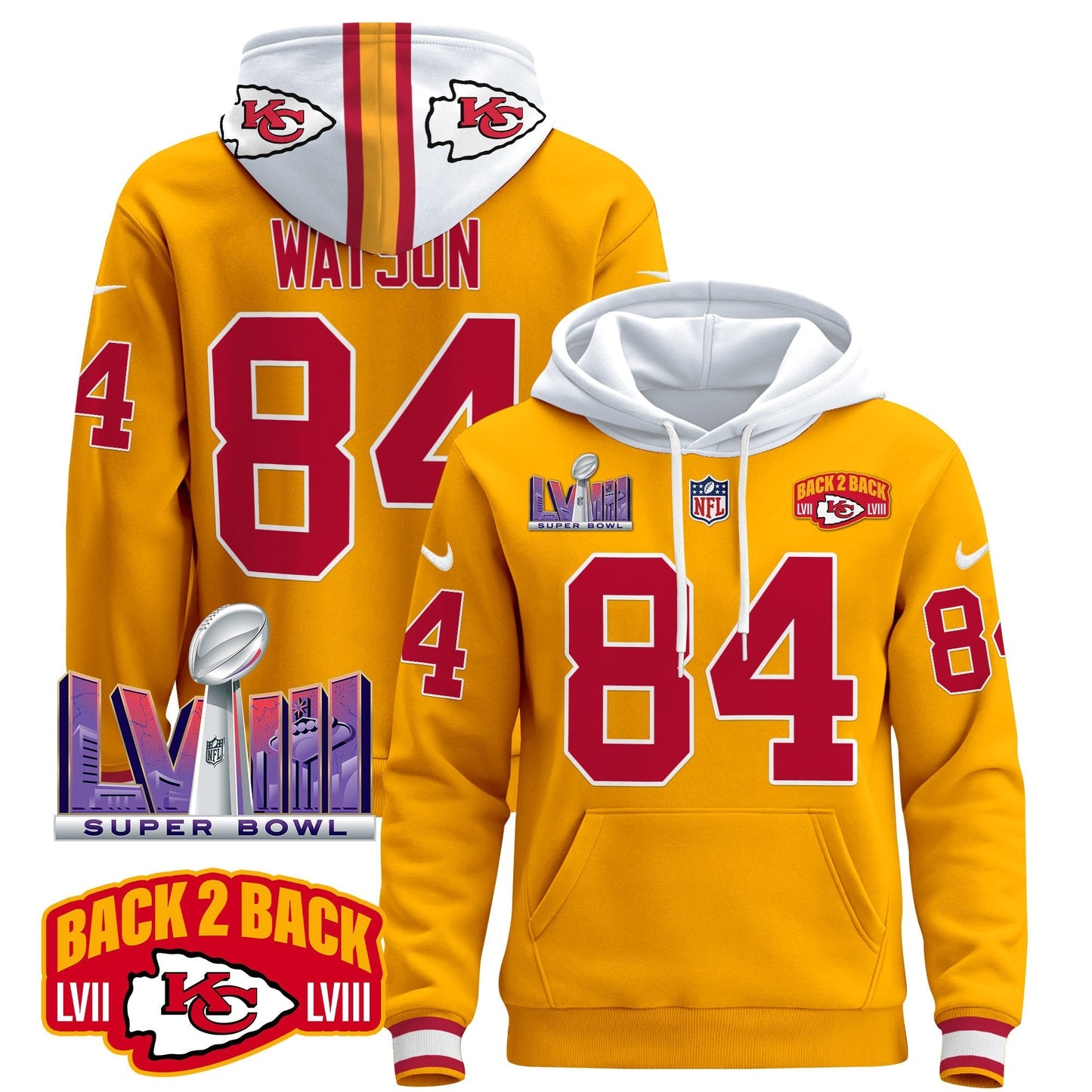 KC 2024 Pullover Hoodie - All Stitched