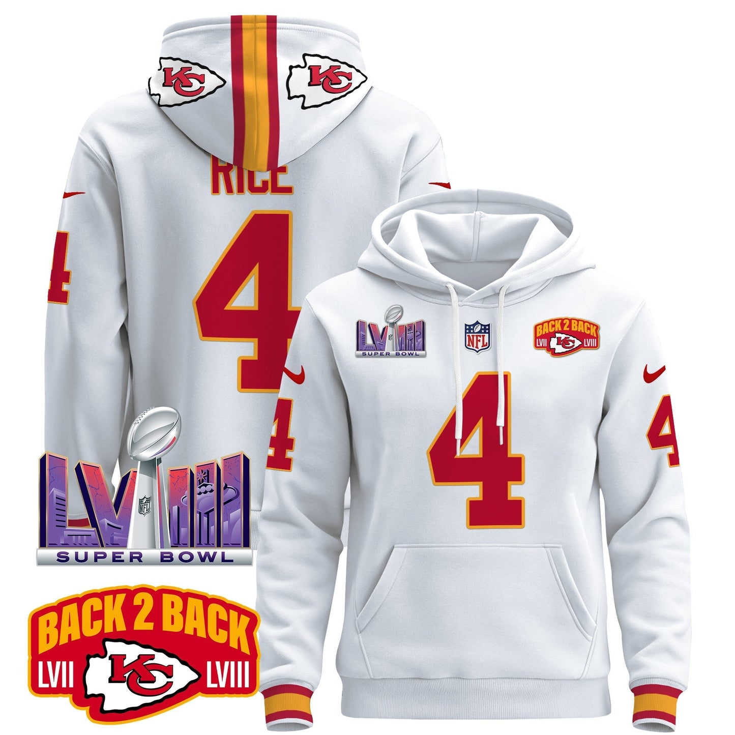 KC 2024 Pullover Hoodie - All Stitched