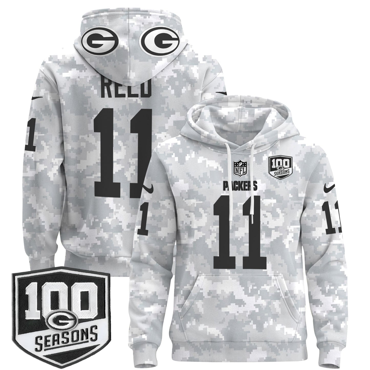 GB Throwback 2024 Salute to Service Pullover Hoodie