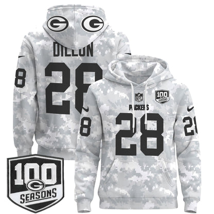 GB Throwback 2024 Salute to Service Pullover Hoodie