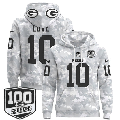 GB Throwback 2024 Salute to Service Pullover Hoodie