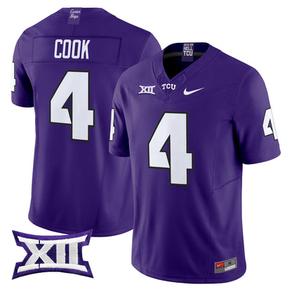 TCU Horned Frogs 2024 Vapor Limited Jersey - All stitched