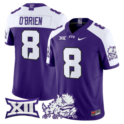 Men's TCU Horned Frogs 2025 Vapor Limited Jersey - All stitched