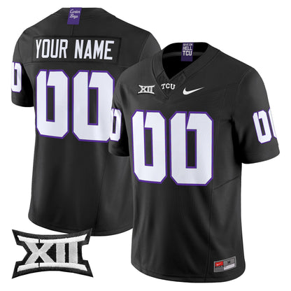 TCU Horned Frogs 2024 Vapor Limited Custom Jersey - All stitched