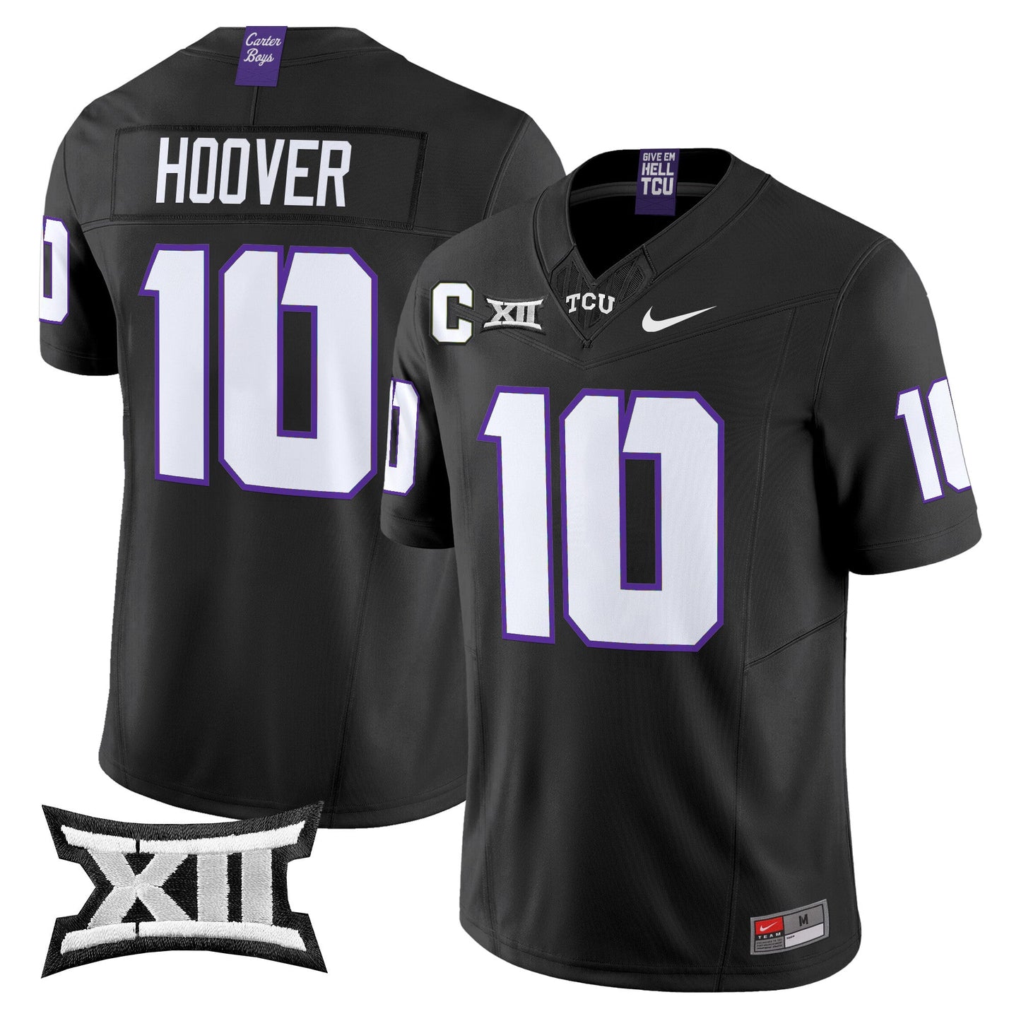 TCU Horned Frogs 2024 Vapor Limited Jersey - All stitched