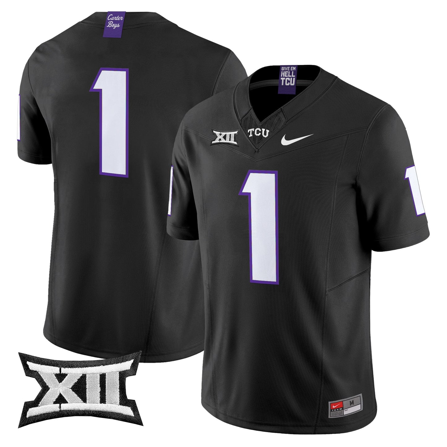 TCU Horned Frogs 2024 Vapor Limited Jersey - All stitched