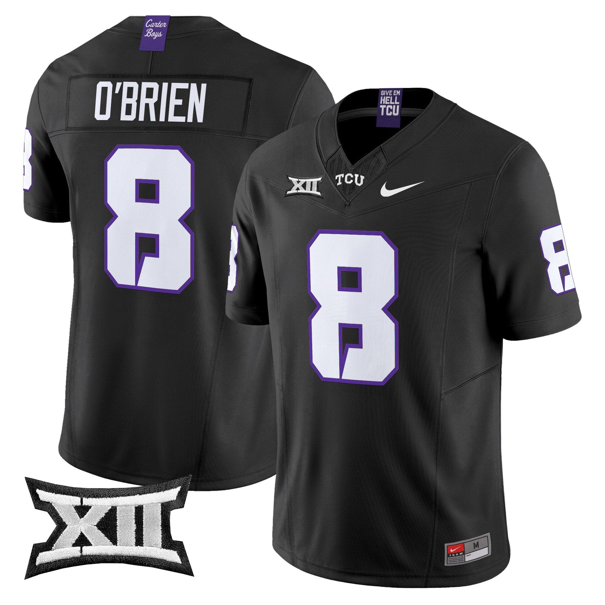 Men's TCU Horned Frogs 2025 Vapor Limited Jersey - All stitched