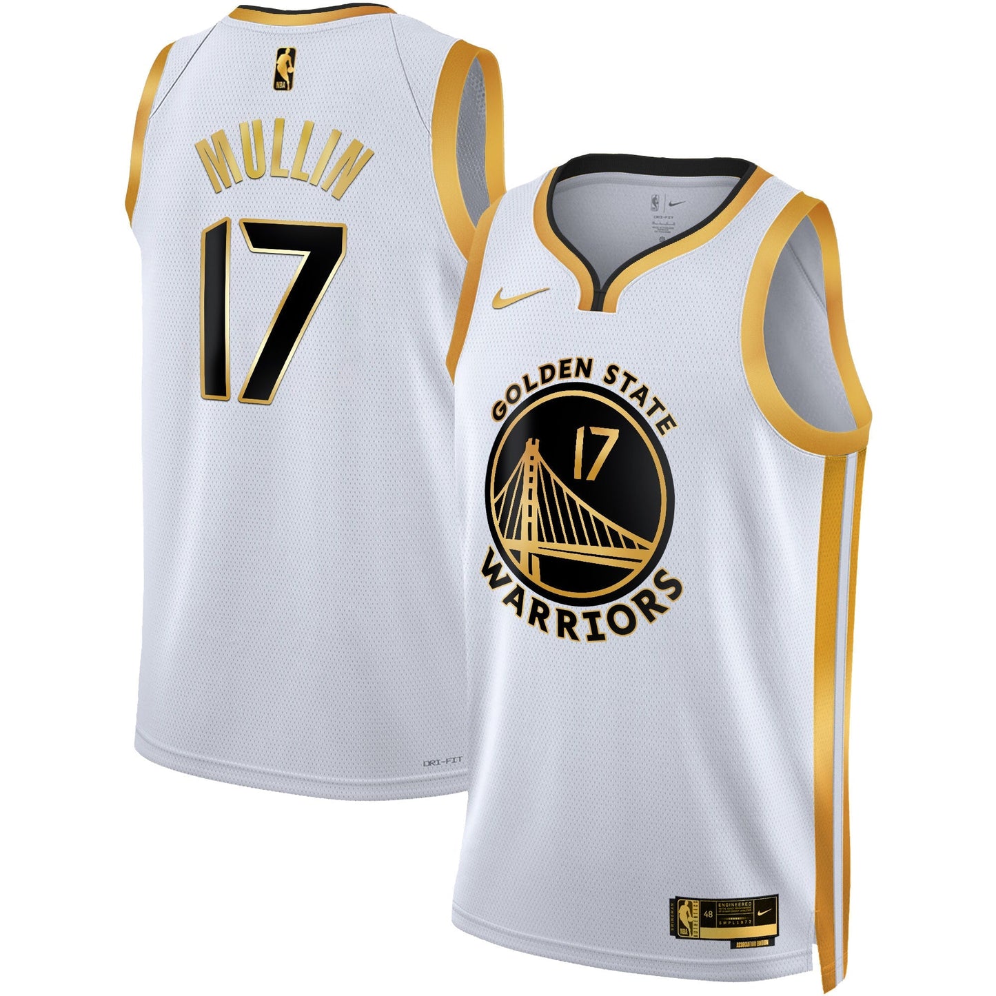 Men's Golden State Warriors 2025 Swingman Jersey - All Stitched