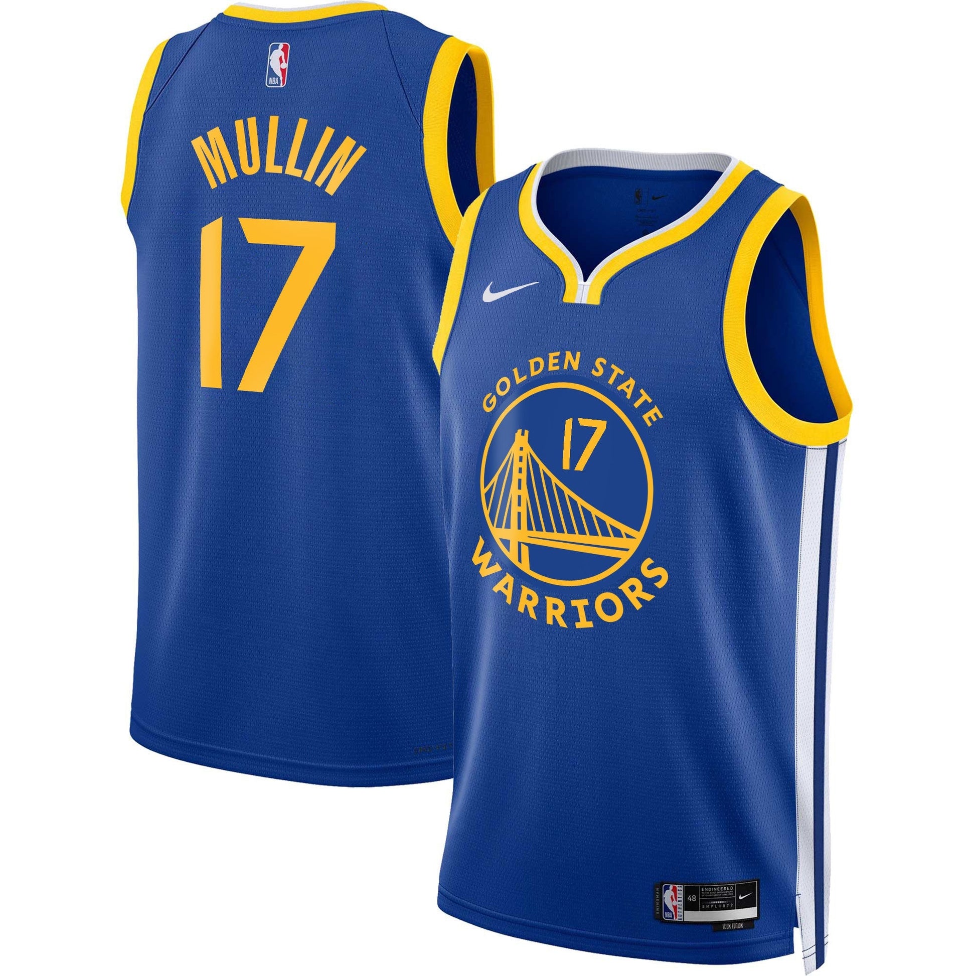 Men's Golden State Warriors 2025 Swingman Jersey - All Stitched