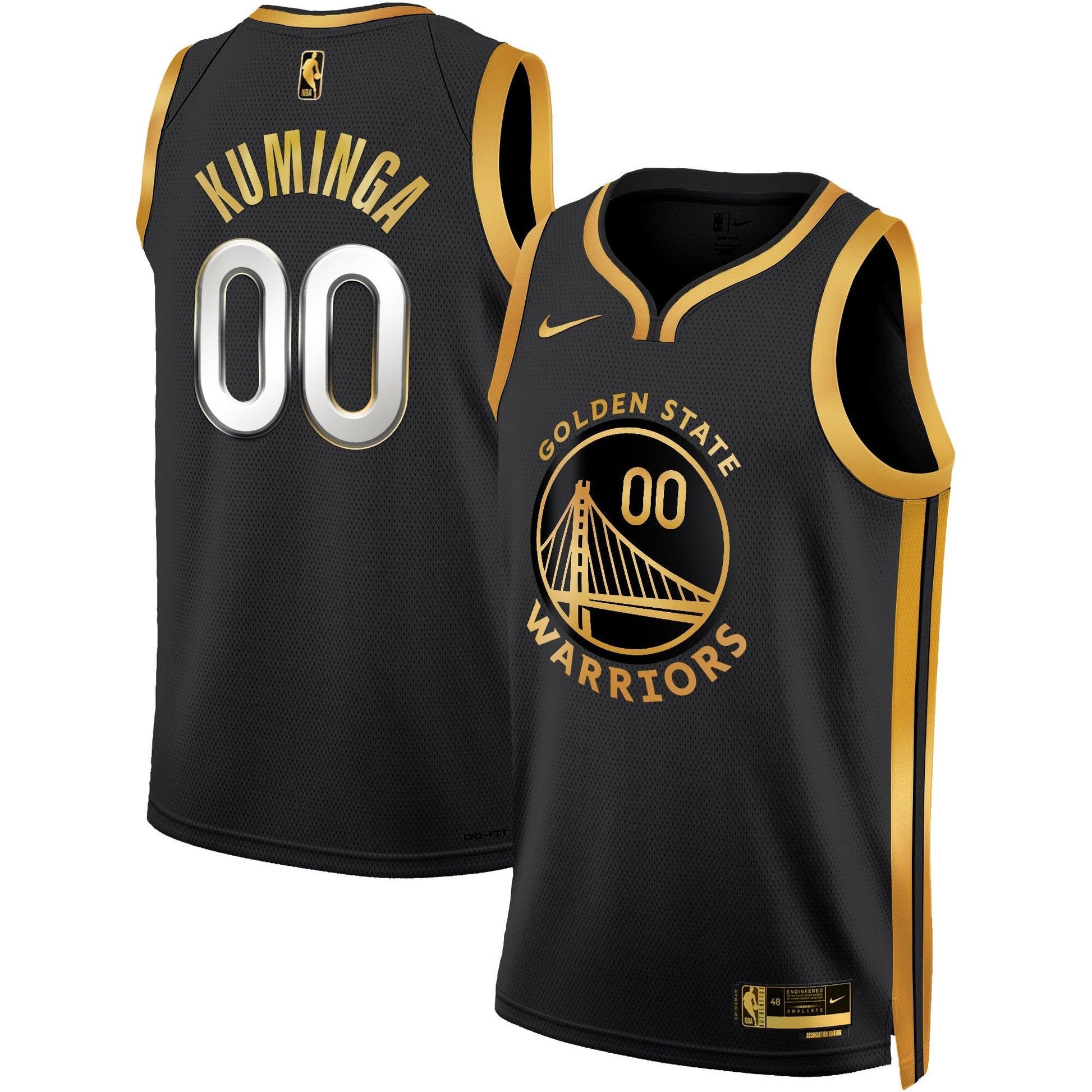 Men's Golden State Warriors 2025 Swingman Jersey - All Stitched