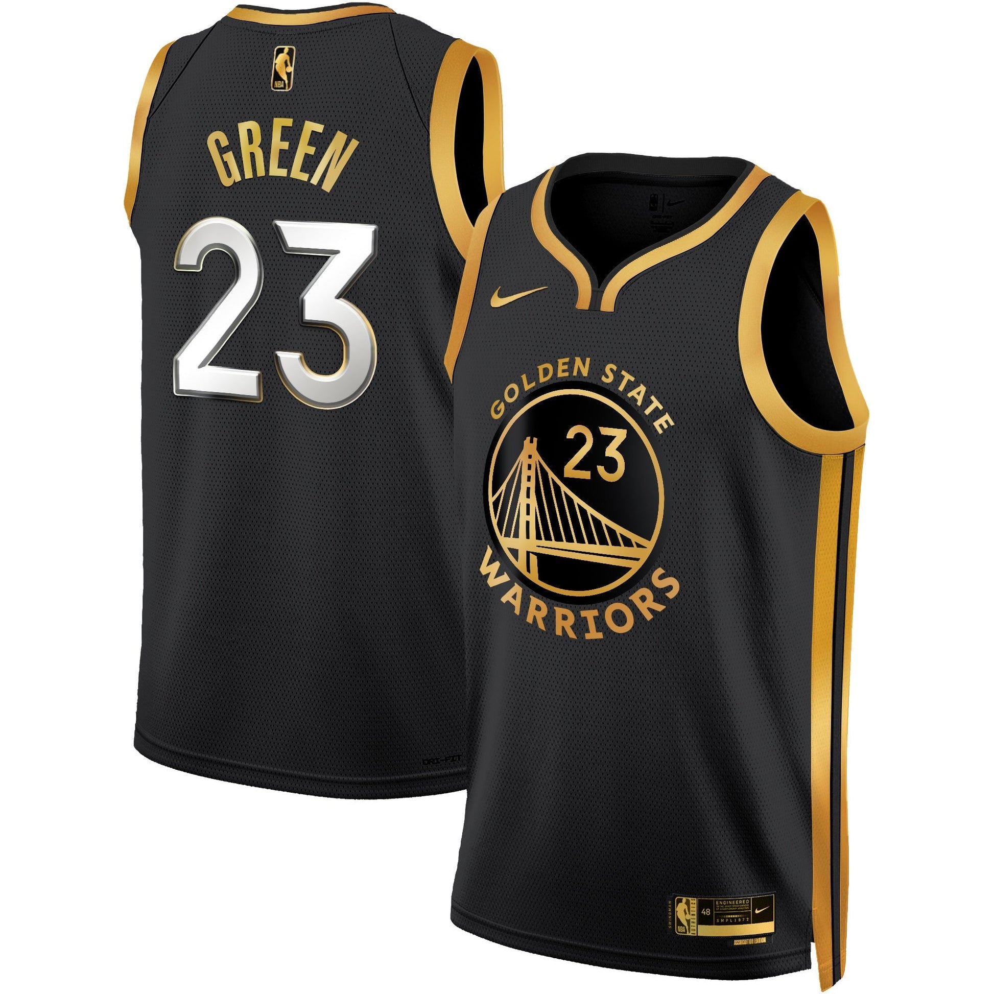 Men's Golden State Warriors 2025 Swingman Jersey - All Stitched