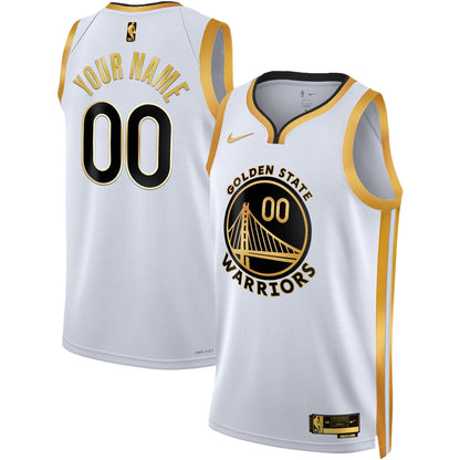 Golden State Warriors 2025 Swingman Custom Jersey - All Stitched