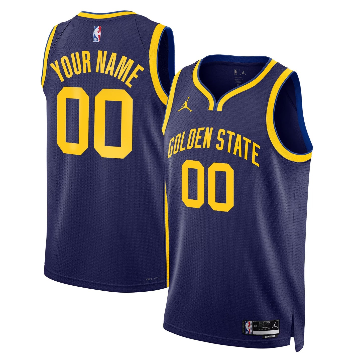Golden State Warriors 2025 Swingman Custom Jersey - All Stitched