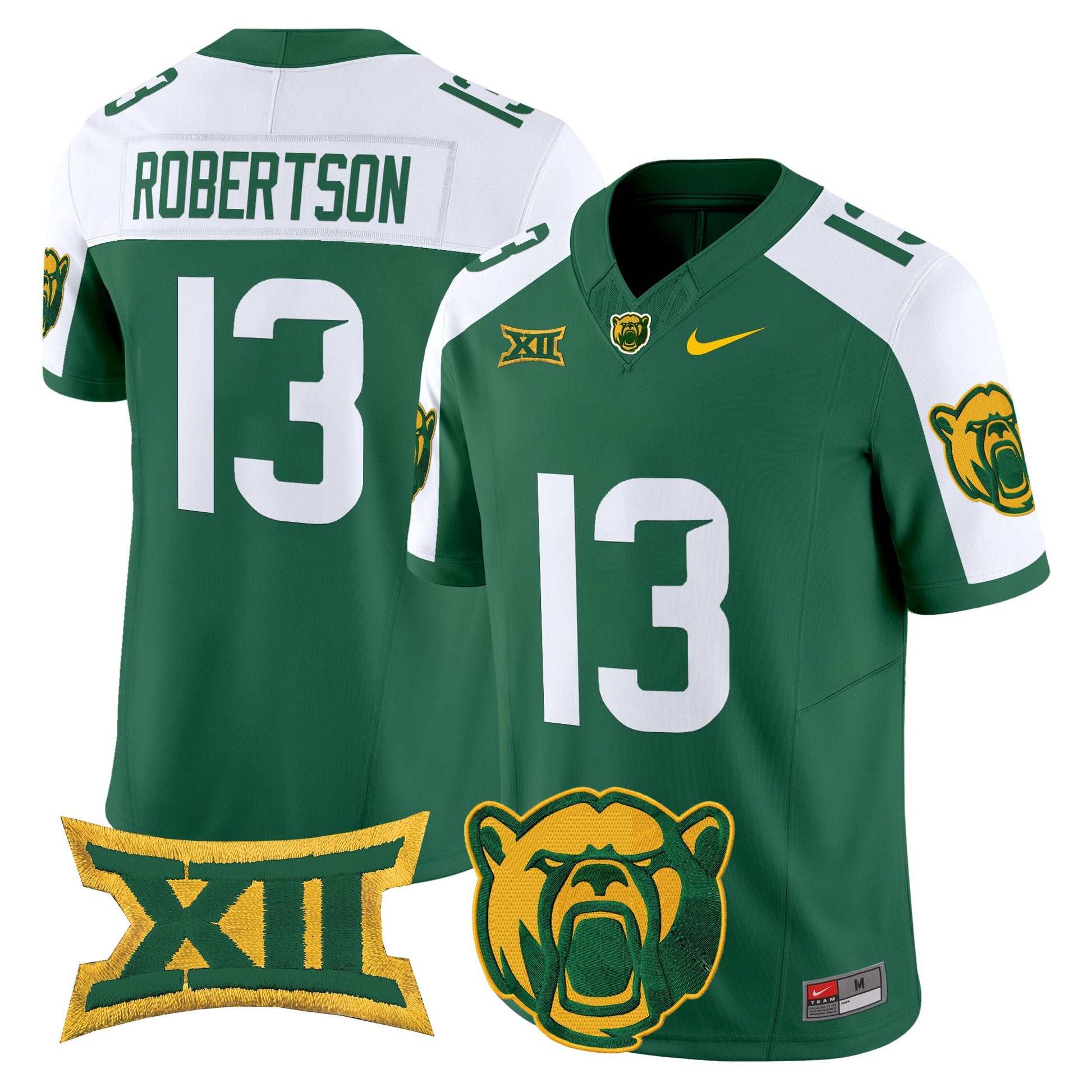 Men's Baylor Bears 2025 Vapor Limited Jersey - All Stitched