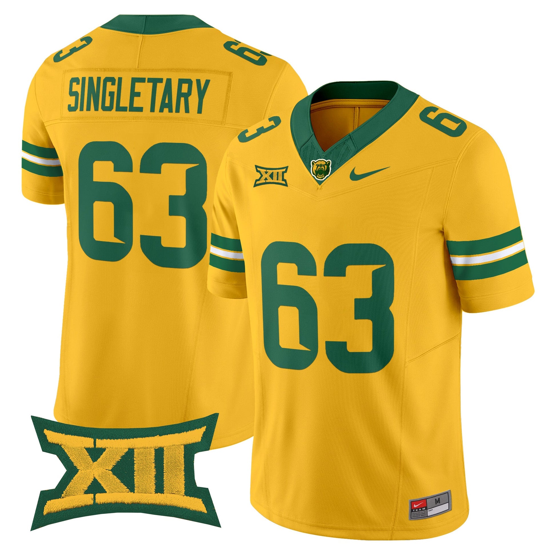 Men's Baylor Bears 2025 Vapor Limited Jersey - All Stitched