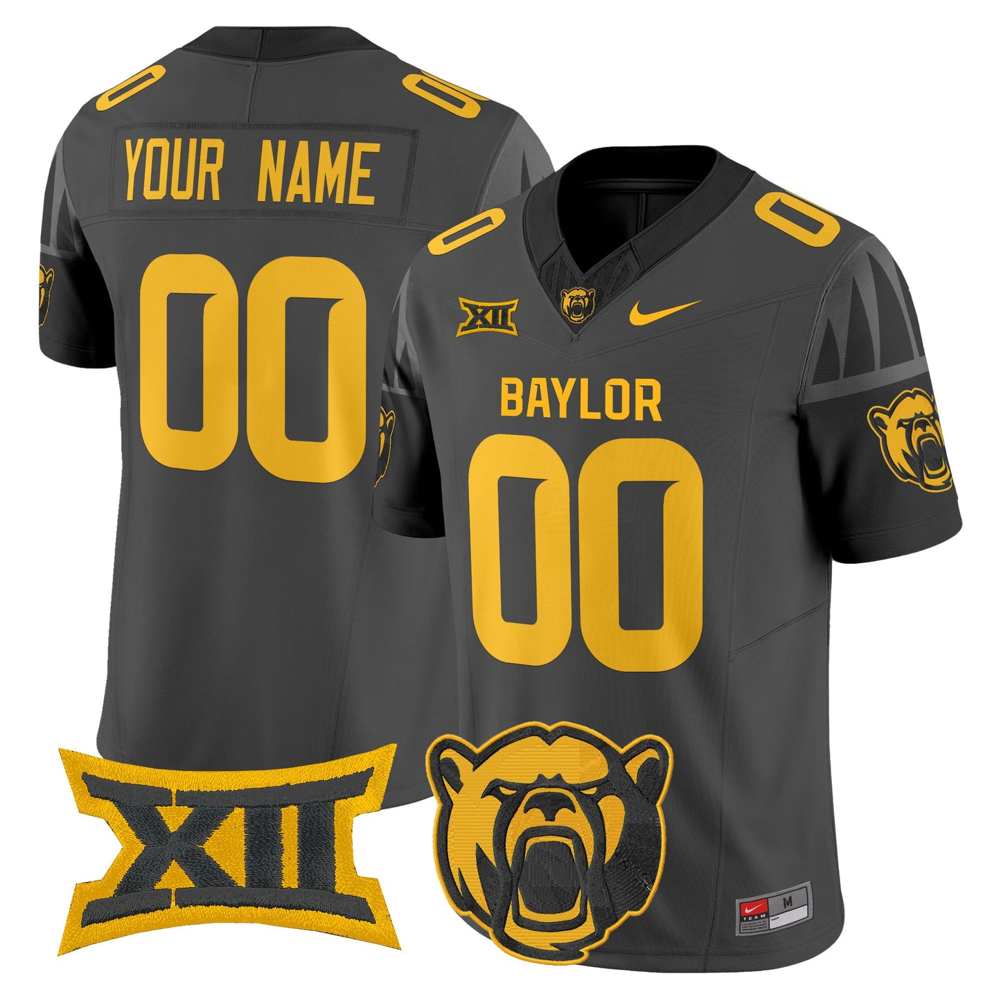 Baylor Bears 2024 Vapor Limited Custom Jersey - All Stitched